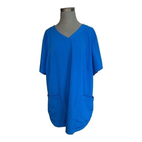 Women’s Top Barco Greys Anatomy Scrub Shirt Stretch Professional Wear Scrub Top - Picture 6 of 9